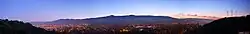 Almaden Valley at dusk