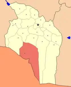 موقعیت آلتای در نقشه