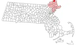 Location in Essex County in Massachusetts
Nickname: Carriagetown.