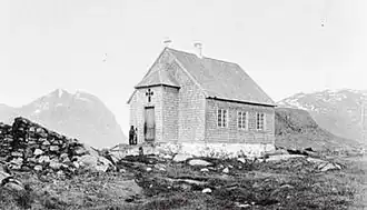 The church in Ammassivik (1892 photograph)
