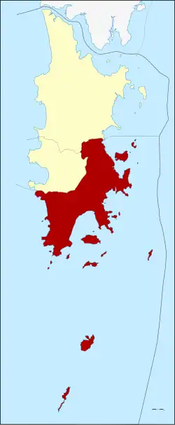 موقعیت در استان پوکت