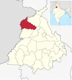 Located in the northwest part of the state