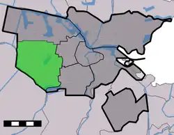 Nieuw-West as part of Amsterdam