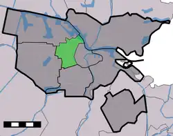 Stadsdeel West in the city of Amsterdam