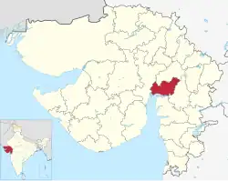 District of central Gujarat