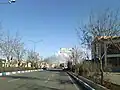 یک خیابان فرعی در فاز ۲ اندیشه