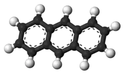 3D model of anthracene