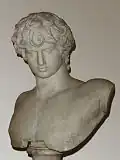سردیس آنتینوس در موزه ملی روم