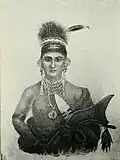 یک سرخ‌پوست بومی از سال ۱۹۰۳