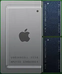 Illustration of an M1 processor