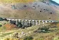 Approaching the Glenfinnan Viaduct