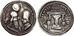 اردشیر یکم و جانشینش شاپور یکم