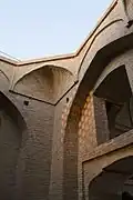 تابش صبح‌گاهی بر مسجد جامع جامع اردستان