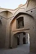 تابش صبح‌گاهی بر مسجد جامع جامع اردستان