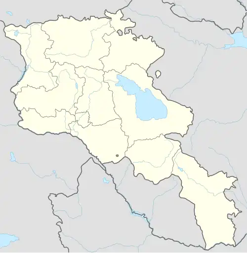 دزاگاوانک در ارمنستان واقع شده