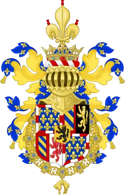 Arms of the Dukes of Burgundy (1430-1477)