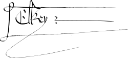 امضاء ادوارد پرتغال