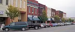 Commercial Street in downtown Atchison