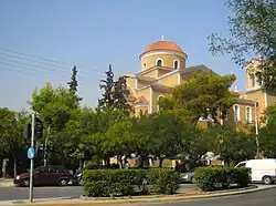 یک کلیسا در محلهٔ آکادمی افلاطون