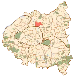 پاریس and inner ring départements