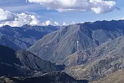 The آند (رشتهکوه) in the Ayacucho Region