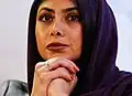 آزاده صمدی در نشست خبری فیلم سینمایی ارغوان