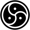 نماد جامعه بی‌دی‌اس‌ام که نوعی تریسلیون است.