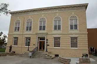 The Baca County Courthouse in Springfield.