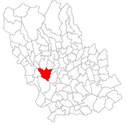 Location of Băicoi