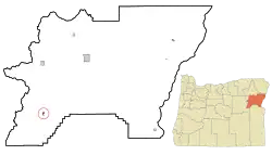 موقعیت در اورگن