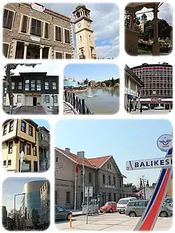 چسبانه‌کاری of Balıkesir City Center, center of the استان بالیکسیر.