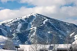 Sun Valley, IdahoBald Mountain from Sun Valley Lake
