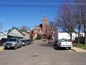 Polk County Courthouse in Balsam Lake