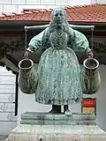 Bamberka fountain on the Old Market Square