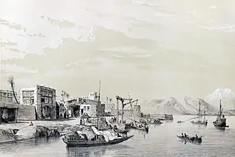 Bandar-e-Bushehr, historically one of Persia's most important port cities around the Persian gulf