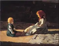 بچه‌ها زیر نور خورشید