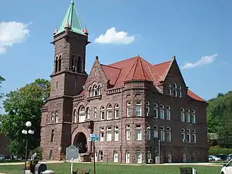 Barbour County Courthouse in Philippi