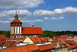 Town panorama with the main church