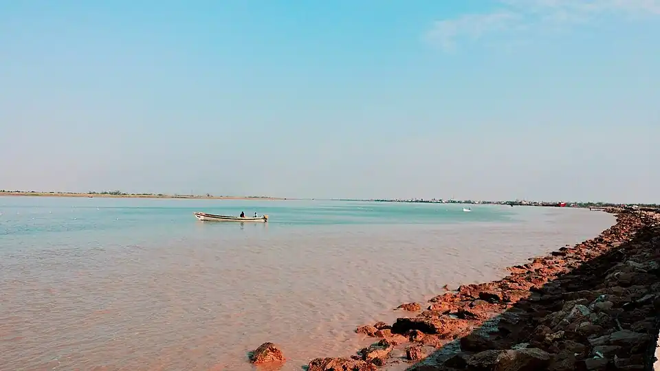 اروندرود در نزدیکی فاو