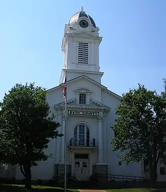 Bath County Courthouse in Owingsville