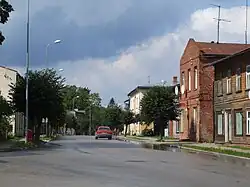Street in Mazsalaca