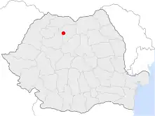 Location of Beclean
