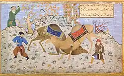 اثر بهزاد به سنه ۱۵۳۰ م.