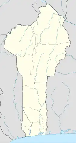 Djougou در بنین واقع شده