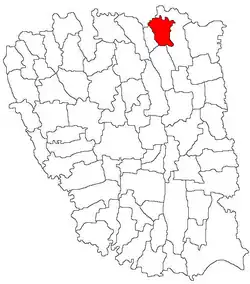 Location in شهرستان گالاتسی