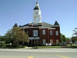 Berrien County courthouse in Nashville, Georgia