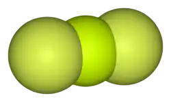 beryllium fluoride in gas phase