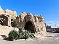 نمایی از قلعه بزنجرد