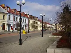 Buildings near the main square
