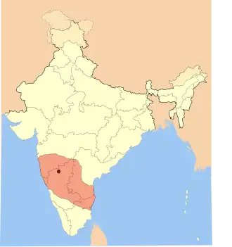 موقعیت ಬಿಜಾಪುರ ಸಲ್ತನತ್बिजापूर सल्तनत्